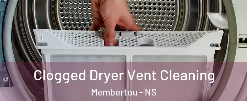  Clogged Dryer Vent Cleaning Membertou - NS