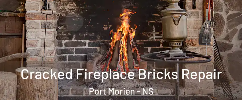  Cracked Fireplace Bricks Repair Port Morien - NS