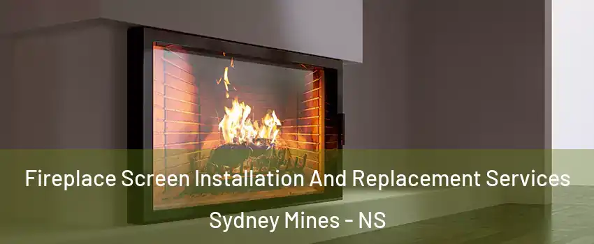 Fireplace Screen Installation And Replacement Services Sydney Mines - NS