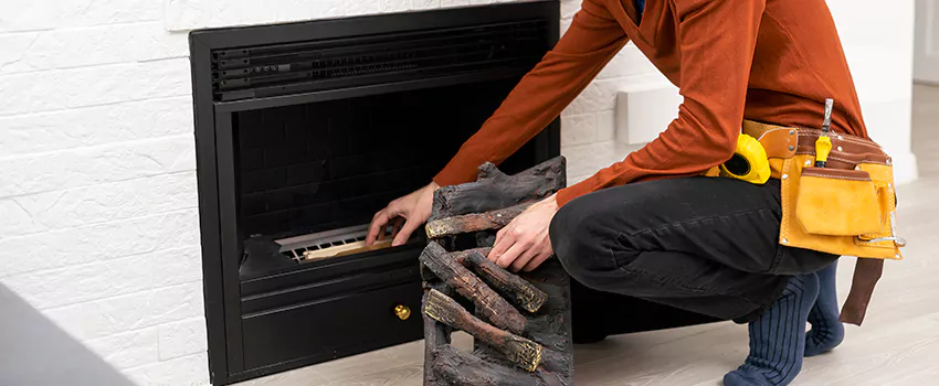 Metal Fireplace Installation in Louisbourg, Nova Scotia
