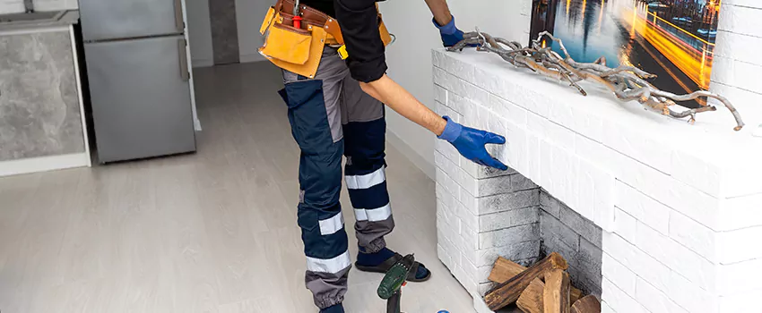 Outdoor Fireplace Restoration in Dominion, Nova Scotia