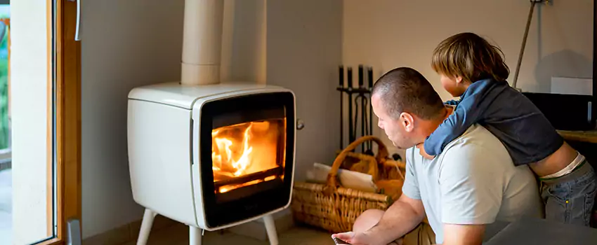 Morso Cast Iron Fireplace Insert Installation in Dominion, NS