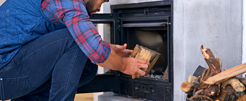 Old Broken Fireplace Repair And Replacement in Dominion, NS