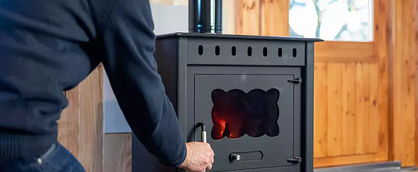 Pellet Stove Chimney Pipe Installation in Dominion, NS