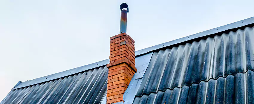 Aluminium Chimney Flashing Repair in Louisbourg, NS
