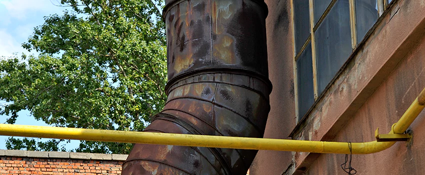 Lightning Protection Installation System for Industrial Chimneys in Dominion, Nova Scotia