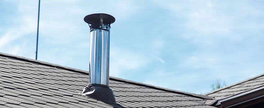 Outdoor Metal Chimney Installation in Dominion, Nova Scotia