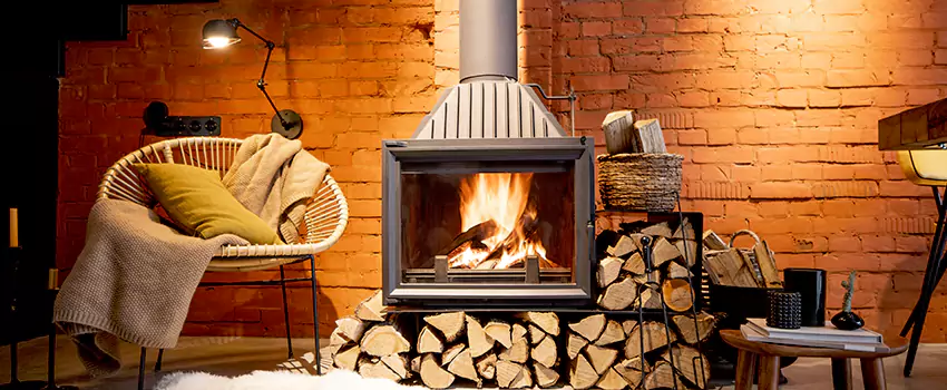 Pellet Stove Chimney Pipe Brackets Installation in Dominion, NS