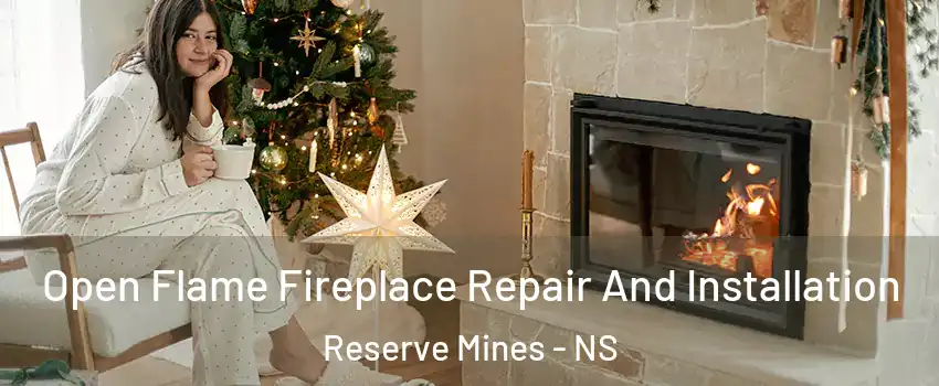  Open Flame Fireplace Repair And Installation Reserve Mines - NS